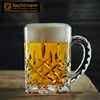 德国进口Nachtmann水晶玻璃扎啤杯超大啤酒杯子创意带把家用
