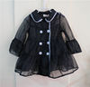 韩版宝儿童装欧根纱，上衣女童娃娃，款风衣春款外套s1932
