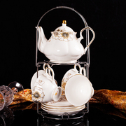 欧式茶具套装家用下午茶茶具陶瓷，咖啡杯套装英式花茶，杯子结婚送礼