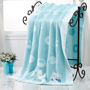浴巾纯棉吸水冬季成人新生儿宝宝，超柔软儿童婴儿毛巾被加厚长方形