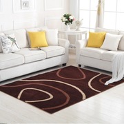 新中式地毯 卧室长方形满铺地毯客厅卧室地毯茶几地垫 办公室地毯