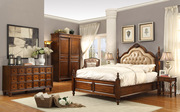 欧式家具简美纯实木FW92-16小床1.5米六斗柜趟门衣柜床头柜
