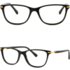 女款式方形板材眼镜架子，舒适高品质塑料眼镜框超轻黑色眼镜框架