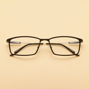 韩国超轻钨钛塑钢眼镜架简约方框，适合大脸配近视散光防蓝光镜片