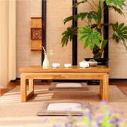 榻榻米桌飘窗桌地台日式矮桌子小茶几炕桌炕几欧式实木茶艺禅意桌