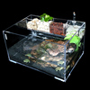 桌面生态鱼缸亚克力乌龟缸小型水龟，缸客厅水陆造景缸带过滤免换水