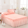 韩版公主蕾丝床裙单件床罩双人席梦思床笠床垫保护套床套