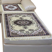 新疆和田机织丝毯门厅，地垫两座沙发坐垫卧式客厅，加厚地毯走廊毯