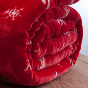定制美式双层法兰绒毛毯盖毯珊瑚，绒被子床单冬季单人，双人加厚沙发