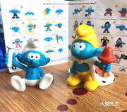 2019麦当劳蓝精灵公仔 玩具
