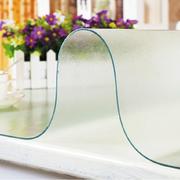 世55cm宽塑料餐桌茶几桌布，防水防烫透明垫子，桌垫pvc软玻璃水晶垫