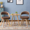 实木阳台桌椅卧室内休闲桌椅北欧式现代简约三件套咖啡厅茶几组合