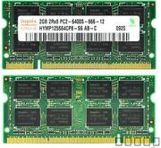 HY现代海力士DDR2 2G 800笔记本内存条 原厂拆机质量保证