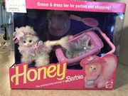 Barbie HONEY Groom Pet Kitty Cat 芭比娃娃配件 宠物凯蒂猫咪