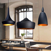 创意吊灯单头黑色个性铝材灯餐厅饭厅吧台灯酒吧咖啡馆理发店灯具
