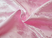 超柔全棉提花AB款情侣被罩蚕丝被被套粉红色1.5米1.8米2.0米