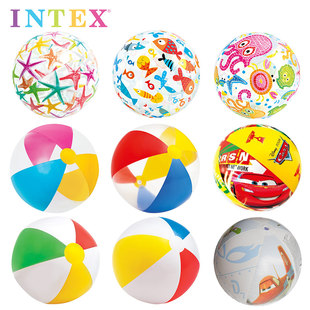 INTEX水上充气球戏水球 沙滩球 儿童戏水玩具成人手球游泳水球