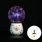 梦幻魔球魔灯离子球静电球闪电，球魔法感应辉光，水晶电光声控离子球