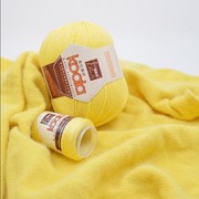 雪莲尼考拉绒，毛线6+6羊绒线机织手编山羊绒，貂绒线