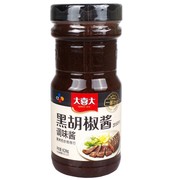 大喜大黑胡椒酱820g 黑椒牛排酱韩国烤肉酱腌料汁意大利面酱调料