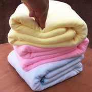 婴儿浴巾超柔新生儿宝宝夏季毛巾，比纯棉吸水儿童纱布浴巾盖毯可洗