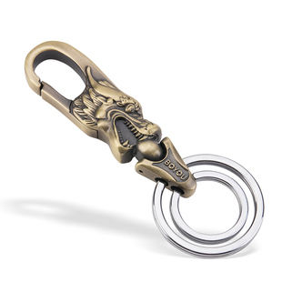 男士腰挂钥匙扣创意汽车钥匙链挂件 金属钥匙圈