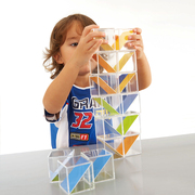 台湾WEPLAY儿童玩具幼儿园搭建积塑智力方块藏宝积木串苹果