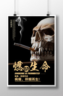 禁烟控烟宣传海报吸烟有害健康环保挂图，禁止吸烟贴画酒吧海报