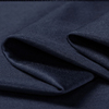 max牛货进口高档针织，弹力亚麻针织纯色有机棉麻，布料服装面料深蓝
