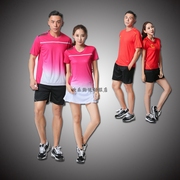 羽毛球服套装男女款夏乒乓球短袖，裙裤网球服团队印字定制运动服