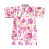 纯棉方格布日本原单樱花女，宝宝和服套装，家居服汗蒸睡衣演出米紫