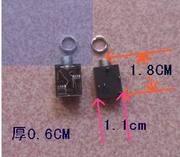 3.5mm耳机座/双声道插座/5脚带螺母音频座/DIY散件套装