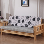 定制沙发床可折叠客厅双人，小户型实木布艺沙发，组合简约现代多功