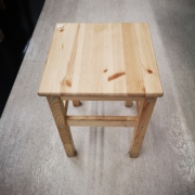 宜家国内奥德伐 凳 实心松木无油漆餐凳换鞋凳餐厅凳客厅凳