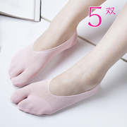 5双装分趾袜二趾袜，五指袜夏季船袜隐形袜低帮二指袜五指丝袜女袜