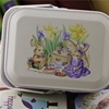 创意婚庆喜糖盒大白兔手提铁盒，彼得兔宝宝，满月手伴礼盒喜蛋盒