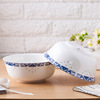 景德镇陶瓷器 骨瓷套碗 餐具6寸面碗 米饭碗 汤碗 青花瓷 釉中彩