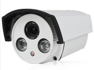 高清1200线监控摄像机红外，半球摄像头模拟双灯阵列机ac24v