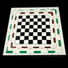 儿童训练国际象棋盘大号，pvc便携式软质，可卷皮革棋盘学生训练棋院