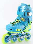 俱乐部专款金峰儿童专业花式轮滑鞋锁轮溜冰鞋旱冰鞋可调360+