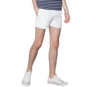 夏天三分裤男士纯棉，休闲短裤修身韩版潮流，白色超短裤23分裤沙滩裤