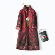 jcl152中式棉衣秋冬立领，棉服女外套中式