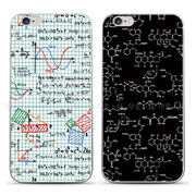 iphone苹果5se5c6s6plus手机壳保护套，学霸化学数学公式情侣潮