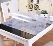 60*75桌布防水烫餐桌垫软玻璃透明磨砂塑料台布，茶几垫加厚鞋柜垫