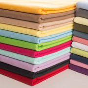 素色纯色纯棉全棉布料手工DIY斜纹床单被套红黄蓝绿粉色背景面料