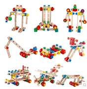 高档多功能百变益智螺母组合积木，拆装拼装玩具，儿童3-5-6-7岁以上