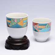 日本进口九谷烧陶瓷，日式手工茶具泡茶壶，茶杯套装礼盒