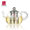 一屋窑高硼硅耐热玻璃茶具不锈钢内胆花草茶壶FH-730X普洱红茶壶