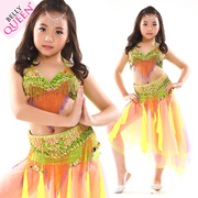 儿童肚皮舞高档演出套装，印度舞表演服装儿童868#套装