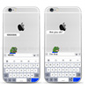 iphone苹果5se5c6s6plus手机壳，保护套悲伤青蛙情侣创意恶搞怪